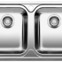 Blanco MEDIAN8SRIFK5 Median Double Bowl Left Hand Drainer Sink image NaN