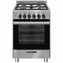 Glem 53cm Dual Fuel Stainless Steel Freestanding Oven GB534GE image NaN