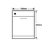 Dishlex DSF6105W Dishwasher image NaN