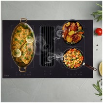 Linarie 80cm Redon Double Flex Zone Induction Cooktop with Integrated Ventilation System RF8012FLEX hero image