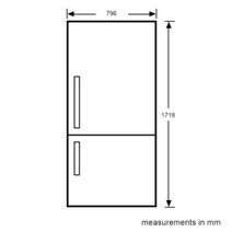 Kelvinator 528L Bottom Mount Fridge KBM5302WA hero image