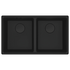 Franke Maris 350mm Double Bowl Topmount Sink Matte Black MRG620-3535MBB image NaN