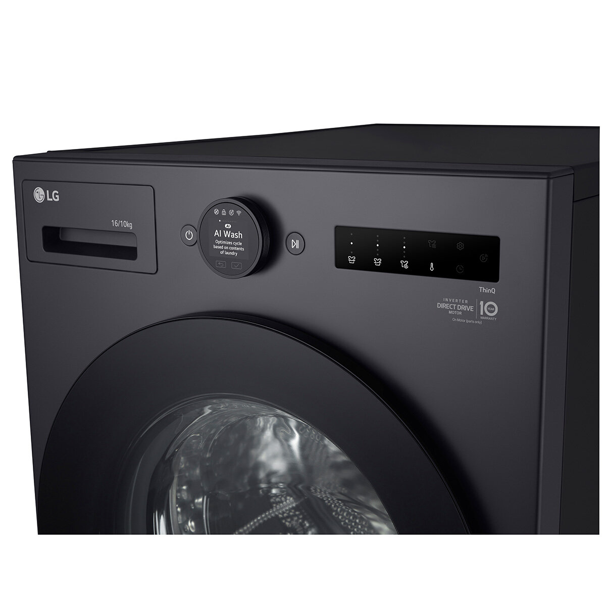 LG Series XL 16kg/10kg Washer Dryer Combo with AI Graphite WXLC-1016G hero image