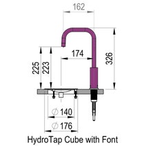 Zip HT3787Z1-91295 HydroTap Cube Chilled and Sparkling Filtered Water with Canister hero image