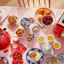 Morphy Richards Ascend Soft Gold Kettle-Dragon Red MRAK5DR hero image