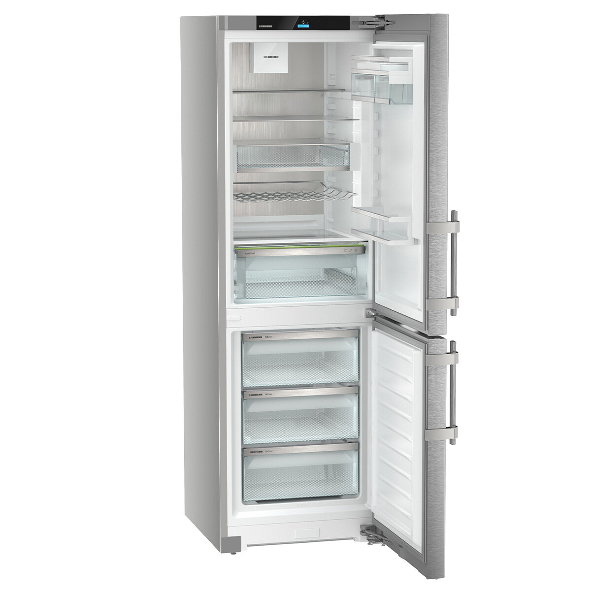 Liebherr 332L Bottom Mount Fridge with Easy Fresh and VarioTemp Right Hinge SCNSDH5253RHH hero image