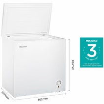 Hisense 200L Hybrid Chest Freezer/Fridge HRCF199 hero image