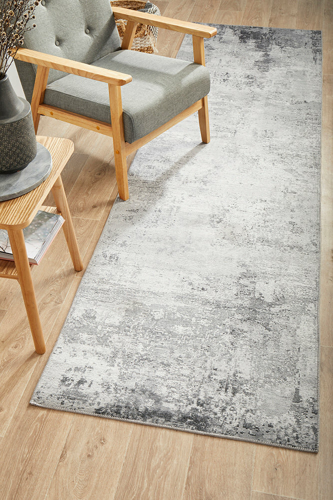 Rug Culture Illusions Small Silver & Grey Rug 200X80CM - ILU-156-SLV-20080 hero image