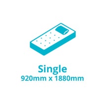 Universe Bed Co. Stardream Medium Single Mattress NSSPSMIB001 hero image
