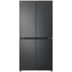 LG 530L French Door Fridge Matte Black GF-B505MBL hero image
