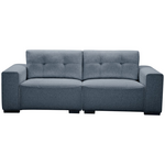 Ostro Bella 3 Seater Couch Dark Grey 25002000 hero image