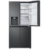 LG 506L French Door Fridge with Slim Non-Plumbed In-Door Ice and Water Dispenser Matte Black GF-LN500MBL image NaN