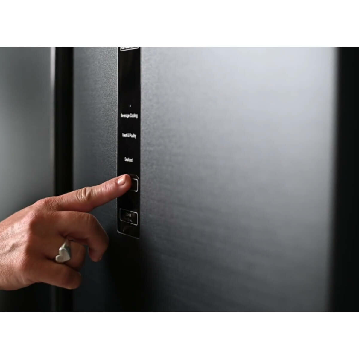 Haier 489L French Door Frost Free Fridge with Water Dispenser Black HRF520FHC hero image