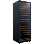 Husky 166 Bottle Dual Zone Wine Cabinet HUS-WC168D-BK-ZY hero image