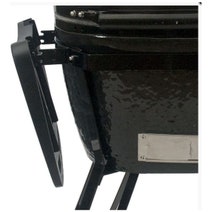 Primo Oval Large Charcoal All-In-One Ceramic Grill Black PGCLGCG hero image