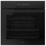 Haier 60cm 500 Series Built-in Pyrolytic Oven with Steam Assist Black HWO60S14TPB6 hero image