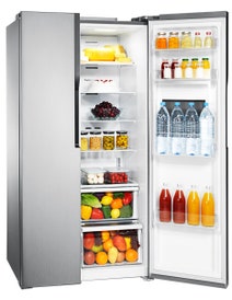 Samsung 603L Side By Side Fridge SRS603HLS hero image