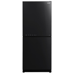 Mitsubishi Electric 421L Bottom Mount Refrigerator Brilliant Black Glass MR-HGS421EX-GBK-A hero image