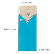 Gorenje 260L Special Edition Retro Style Fridge OBRB152BL hero image