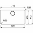 Franke Mythos 700mm Single Bowl Topmount Sink with Accessories MYX210-70FPC image NaN