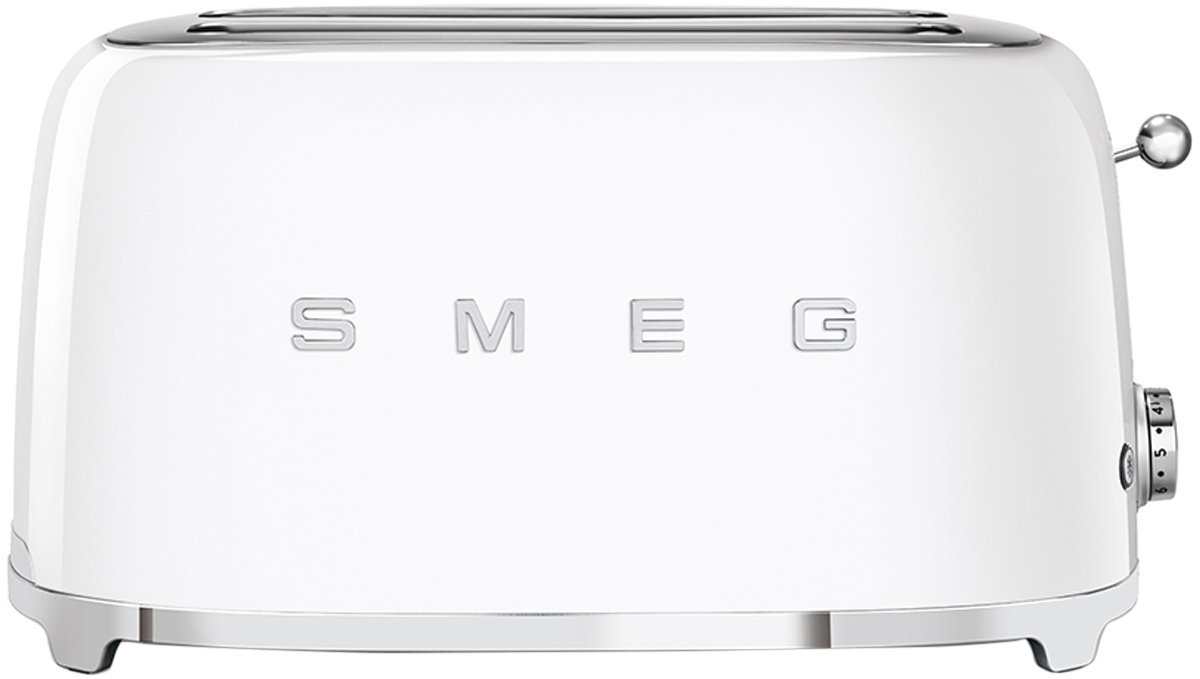 Smeg 50s Retro Style 4 Slice Toaster White TSF02WHAU hero image