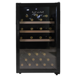 LeCavist 126L Single Zone 63 Bottle Wine Fridge Black LKCV63N hero image
