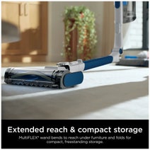 Shark PowerPro Reveal Cordless Stick Vacuum White-Blue IZ381H hero image