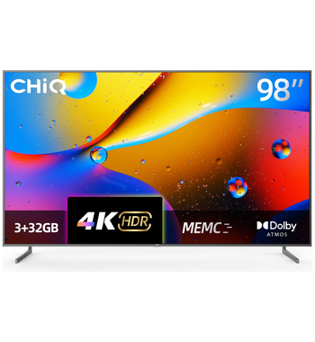 CHiQ 98 Inch 4K UHD HDR QLED Smart Google TV [2024] U98F8TGPRO