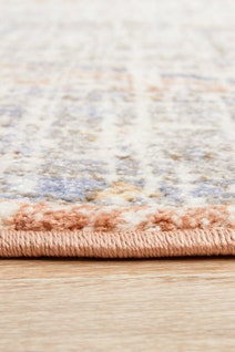 Rug Culture Mayfair Medium Peach & Blue Rug 200X200CM - MAY-LOR-PEA-200X200 hero image