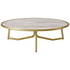 Kalona The Hill 90cm Round Coffee Table Champagne Marble HILL10FMATAJSBBRABR9 image NaN