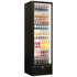 Schmick 398L Heated Glass Door Beverage Refrigerator Black Left Hinge SK422L-B-HD image NaN