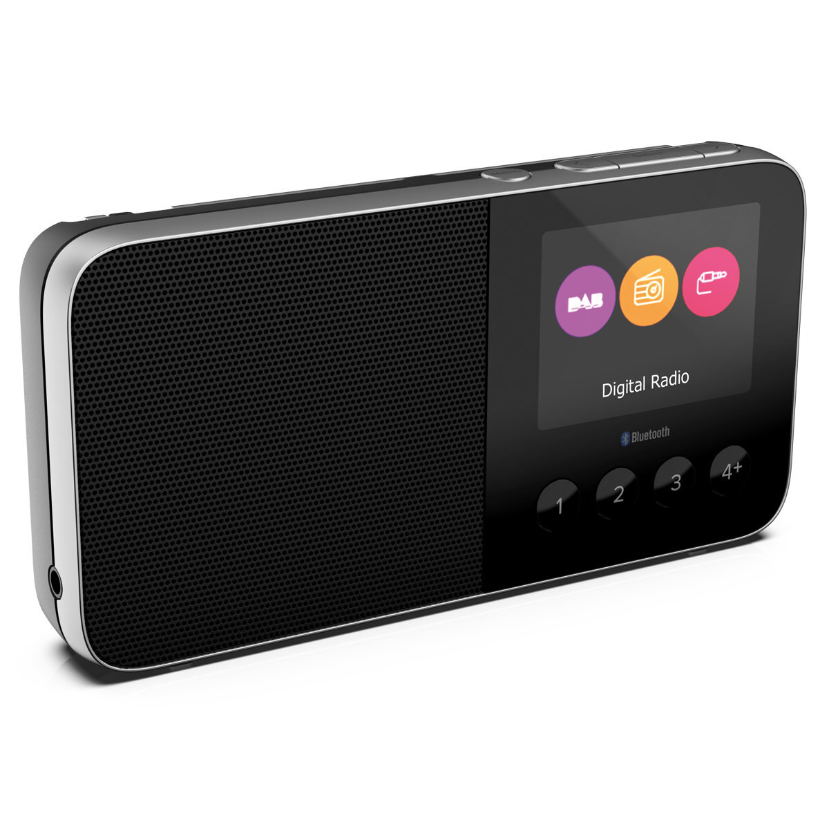 Pure 152224 Move T4 Portable Rechargeable Bluetooth DAB+ and FM Radio Black hero image
