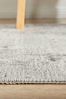 Rug Culture Illusions Large Silver & Grey Rug 400X80CM - ILU-156-SLV-40080 hero image