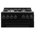 Euromaid 54cm Freestanding Gas Oven with Gas Cooktop Black EFS54FC-SGB image NaN
