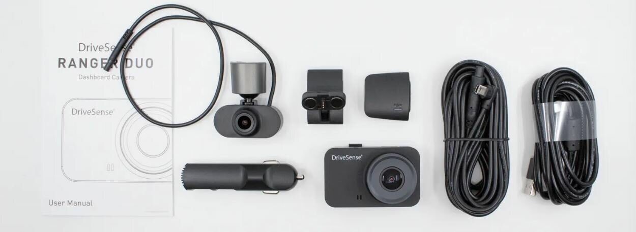Andatech DVS-RANGERDUO DriveSense Ranger Duo Dash Cam hero image