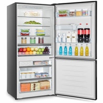 Hisense 482L PureFlat Bottom Mount Refrigerator HRBM482BW hero image