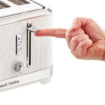 Russell Hobbs Structure 4 Slice Toaster White RHT334WHI hero image