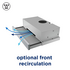 Westinghouse 60cm Slideout Stainless Steel Rangehood WRR614SB image NaN