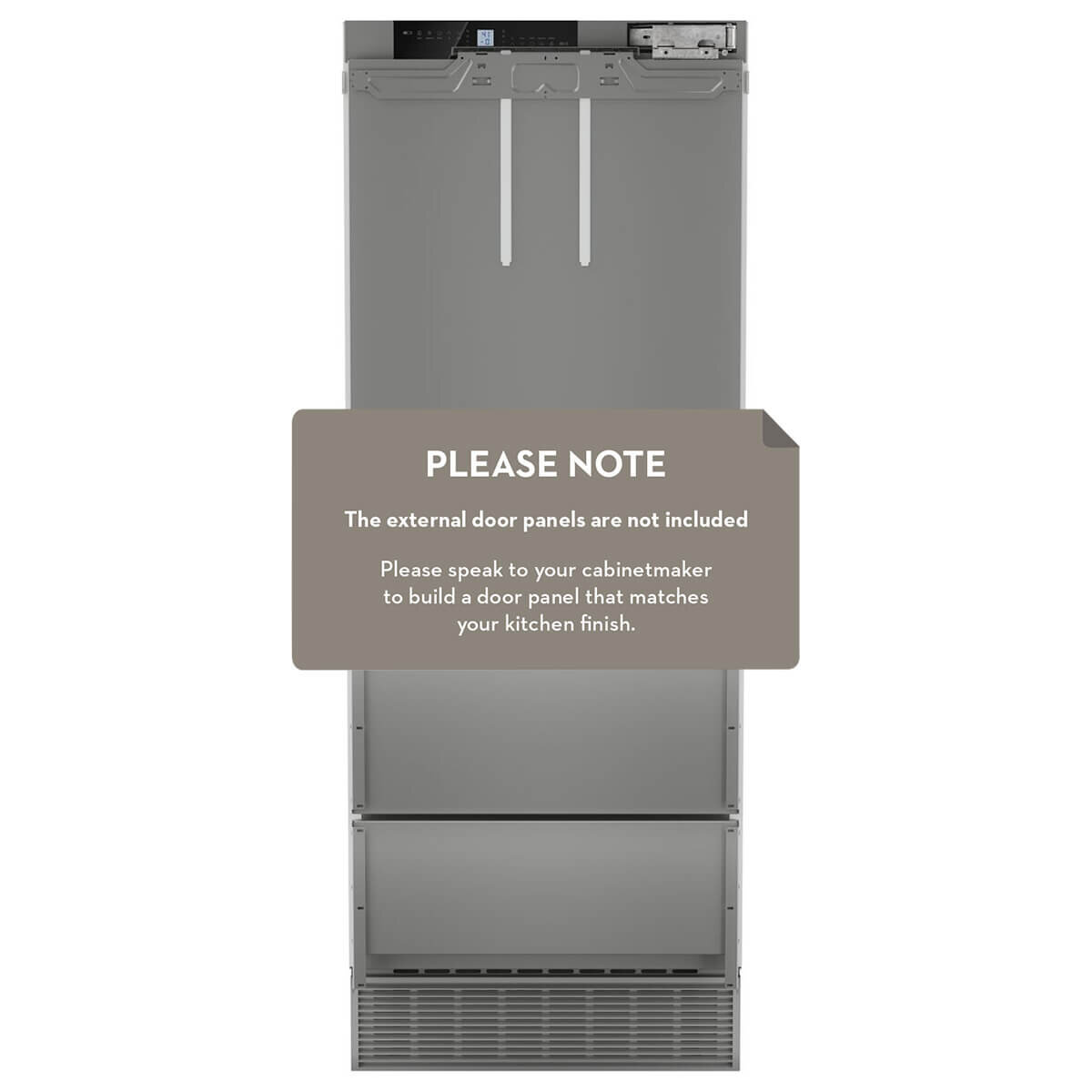 Liebherr 402L Integrated Bottom Mount Fridge Right Hinge ECBN7870RH hero image