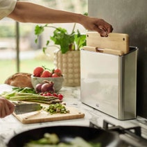 Joseph Joseph Folio Steel Bamboo 3-piece Chopping Board Set with Stainless-steel Storage Case 60229 hero image