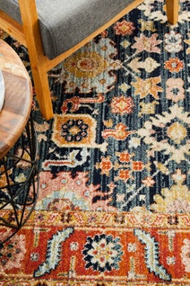 Rug Culture Legacy Medium Multi-coloured Rug 230X160CM - LEG-860-NAVY-230X160 hero image