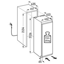 Liebherr Monolith 245L Integrated Freezer EFNH9471LH hero image