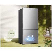 Hisense 503L PureFlat Bottom Mount Fridge Stainless Steel HRBM503S hero image