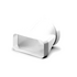 Novy Flat Exhaust Duct Transfer - Rectangular to Round 1906406 image NaN