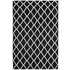 Rug Culture Huxley Oversize Black & Off White Rug 400X300CM - HU-BLK-400300 image NaN