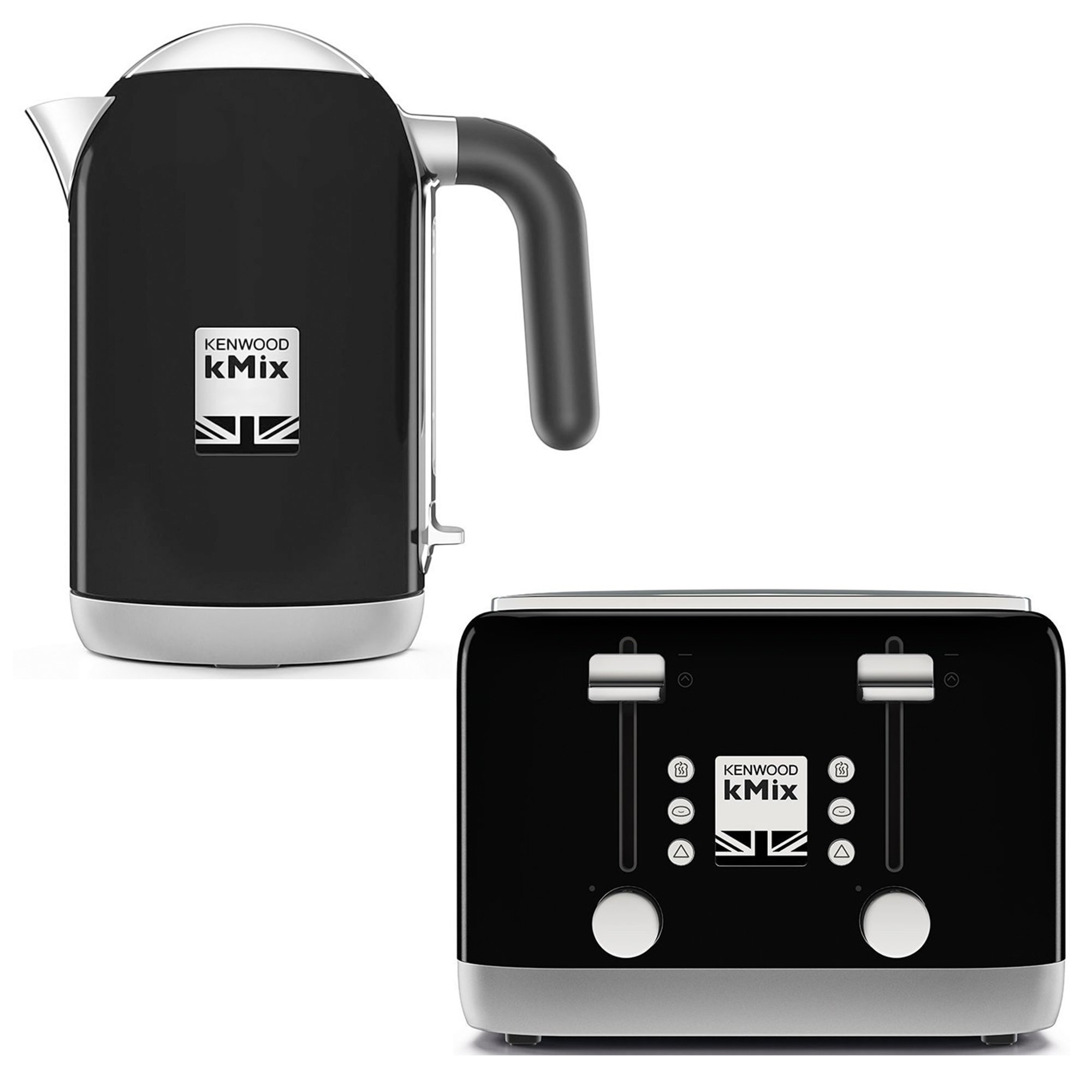Kenwood ZJX740BKTFX750BK kMix Kettle and Toaster Pack Appliances