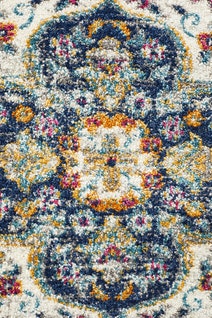 Rug Culture Babylon Large Blue Rug 400X80CM - BLN-202-BLUE-400X80 hero image