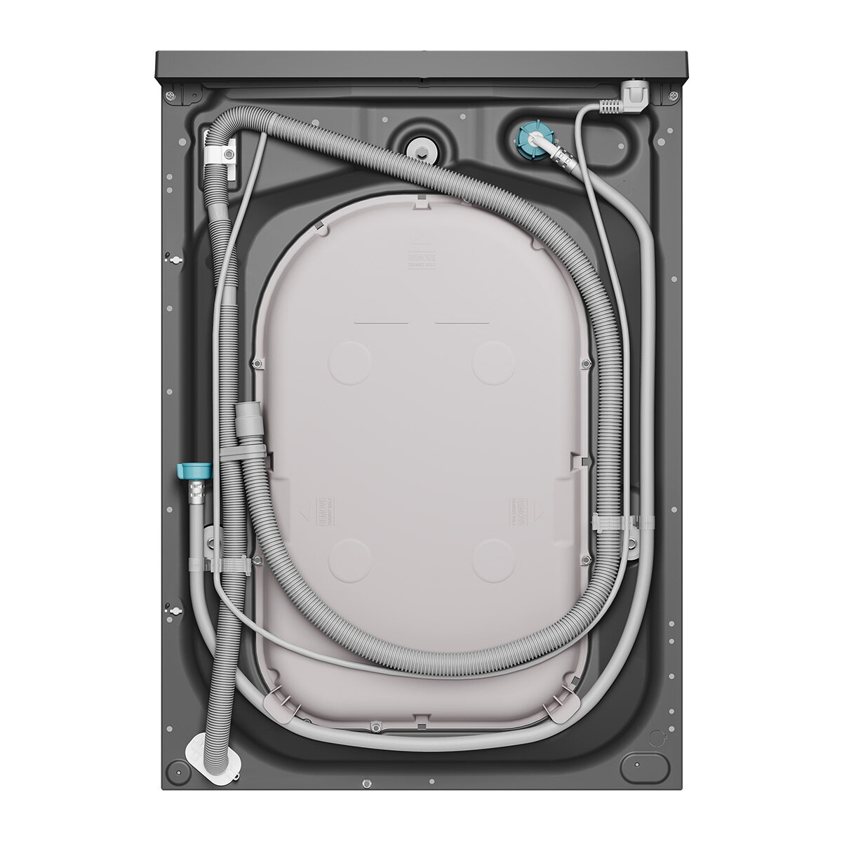 Electrolux 700 Series 12kg Front Load Washing Machine Dark Onyx EWF1243R7SC hero image