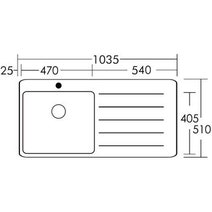 Oliveri Sonetto Sink SN1021PACK hero image