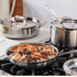 Cuisinart MultiClad Pro Triple Ply Stainless Steel 12 Piece Cookware Set MCPS-12NXA image NaN